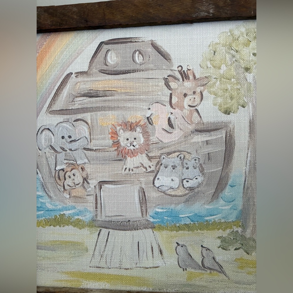 NWOT Noah’s Ark Painting